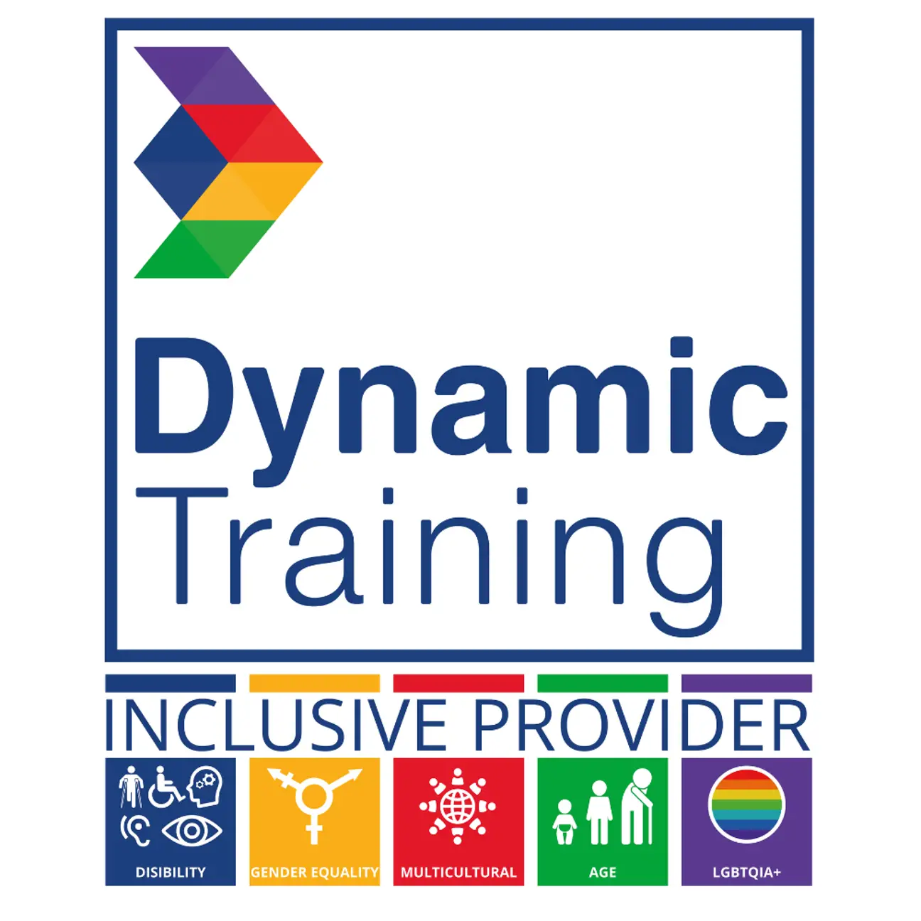 Dynamic Training Inclusive Logo