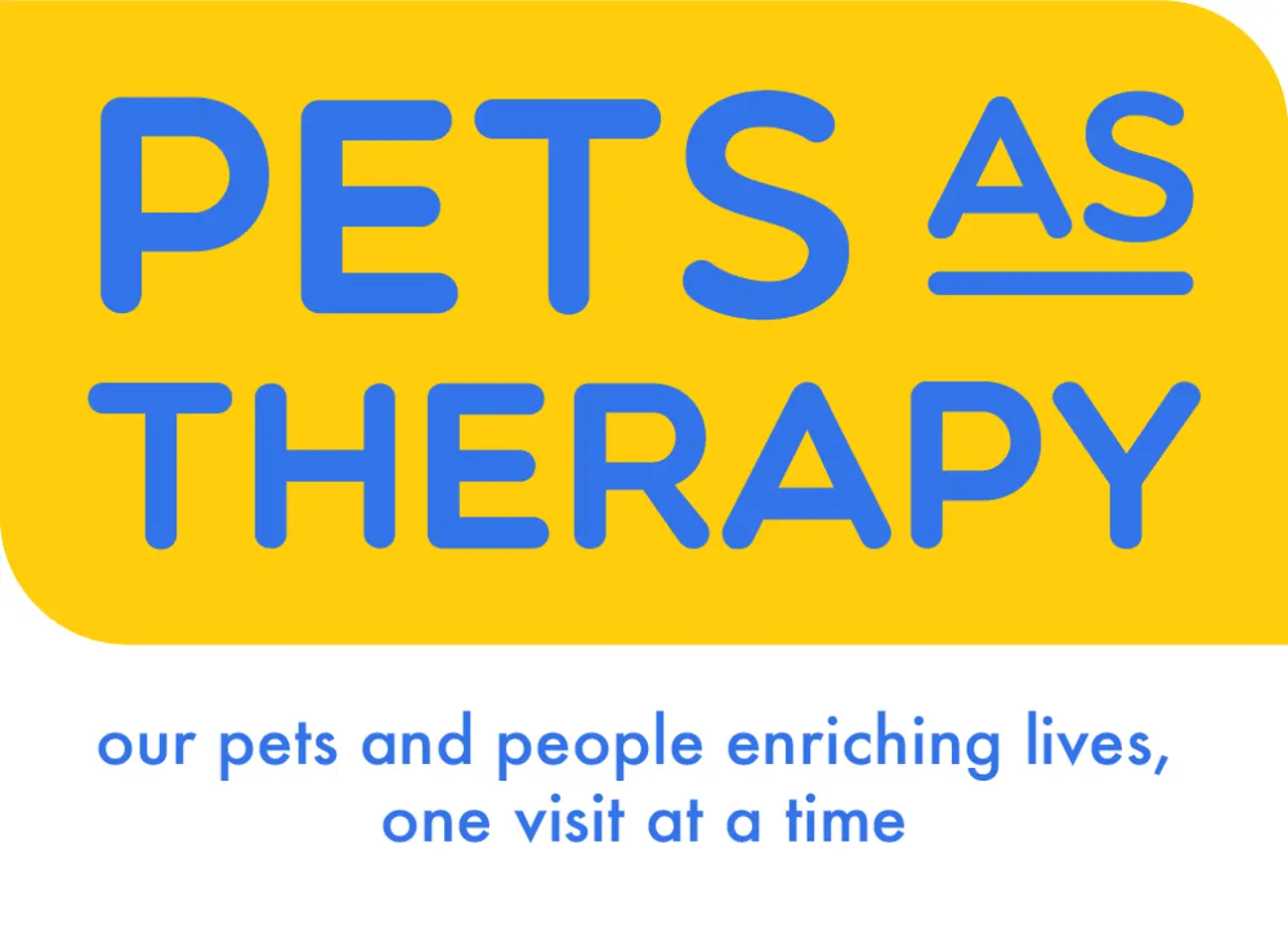 Pets As Therapy Logo